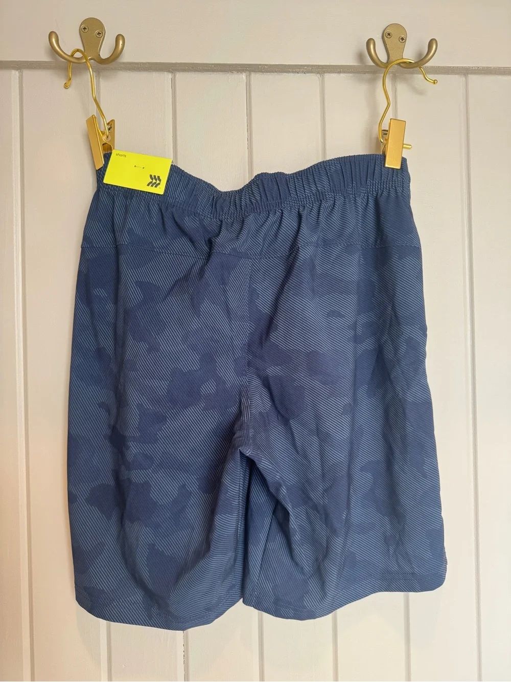 Boys Camo All In Motion Athletic Shorts NWT | Blue | Size Youth XL (14)